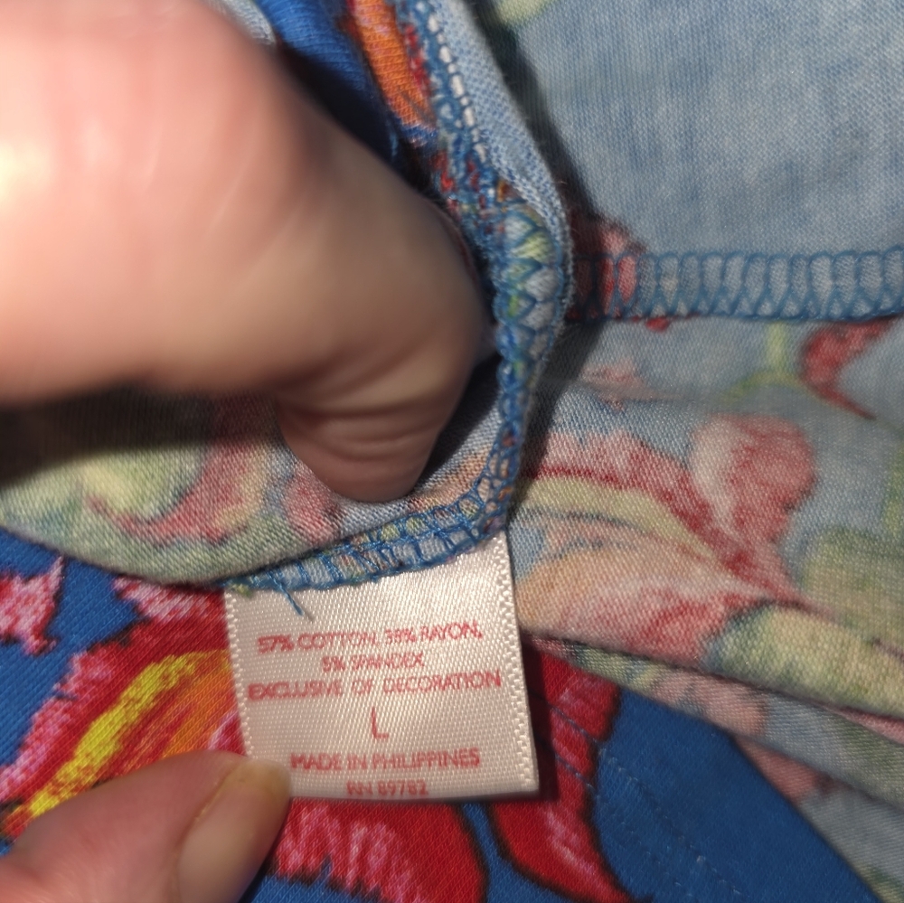Josie Natori Vibrant Floral Slip Sleepwear - Picture 6 of 7